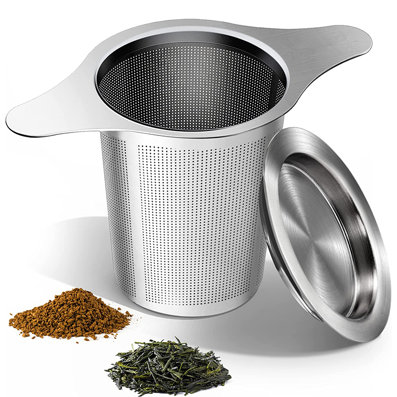 Loose Leaf Tea Infuser - 1 قطعة الشاي Infuser سلة الفولاذ
