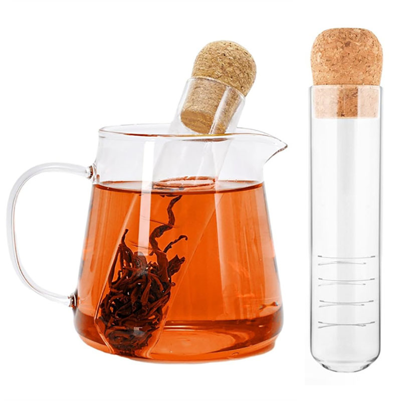 Loose Leaf Tea Infuser - مصفاة شاي زجاجية للشاي السائب والشاي