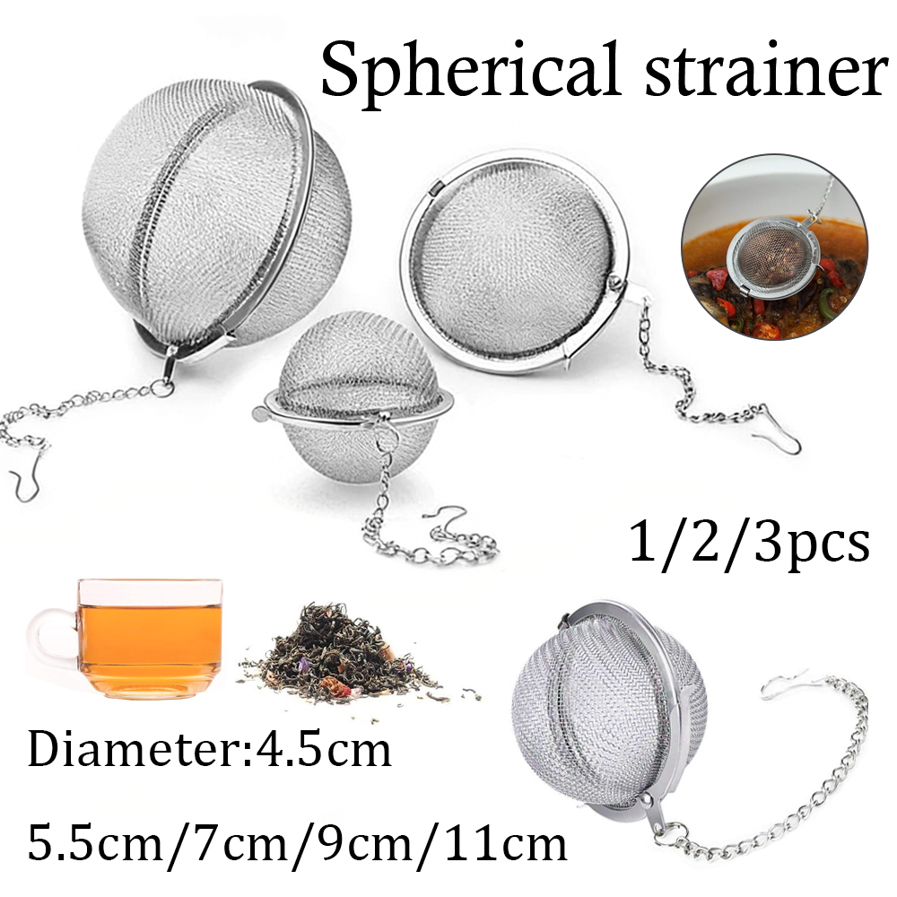 1-5 قطع من مصفاة الشاي المصنوع - مراجعة Loose Leaf Tea Infuser وسعره